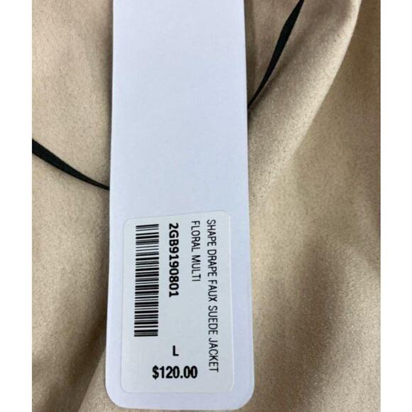 Women’s Large Soft Surroundings Floral Open Front Cardigan NWT - Picture 4 of 6